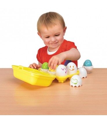 تخم مرغ پازلی تامی Tomy Hide & Squeak Eggs Colour Match