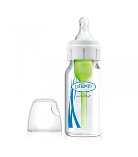 شیشه شیر پیرکس 120 میل دکتر براون Dr Brown's Glass Baby Bottle