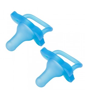 پستانک تمام سیلیکون 6-0 ماه آبی دکتر براون Dr Brown's Silicone Pacifier