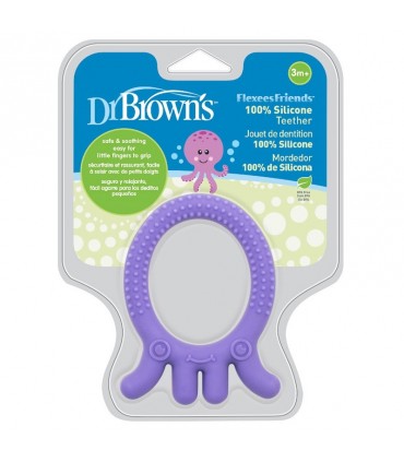دندانگیر انعطاف پذیر طرح هشت پا دکتر براون Dr Brown's Teether