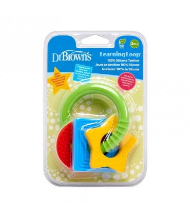 دندانگیر سیلیکونی حلقه اشکال دکتر براون Dr Brown's Teether