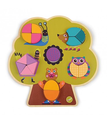 پازل چوبی 17 تکه اوپس Oops Build a Tree Puzzle