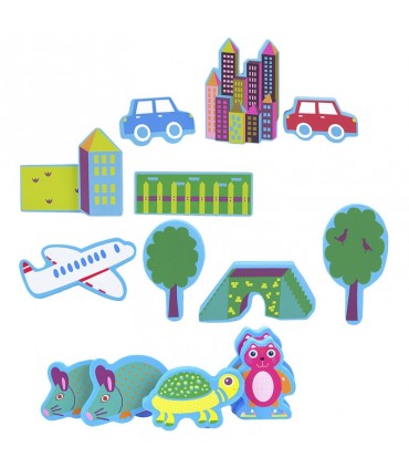 پازل حمام شهر اوپس Oops City Bathtime Story