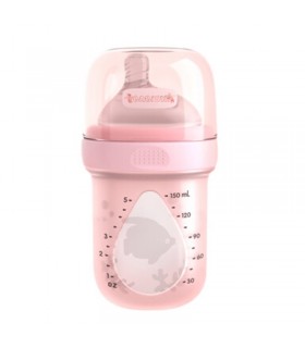 شیشه شیر سیل باتل 150 میل صورتی بیبی سیل Babisil