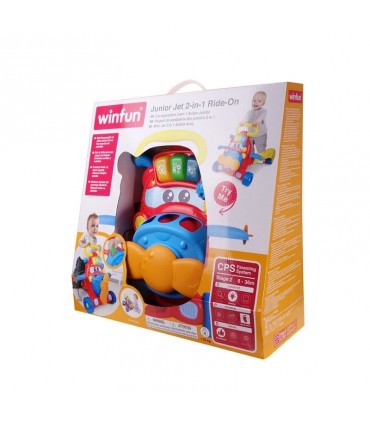 هواپیمای 2 کاره وین فان Winfun 2-in-1 Ride-On