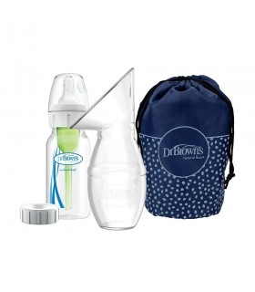 شیردوش دستی تمام سیلیکون دکتر براون Dr Browns Silicone Breast Pump