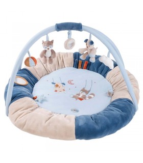 تشک بازی گرد راکون ناتو Nattou Stuffed playmat