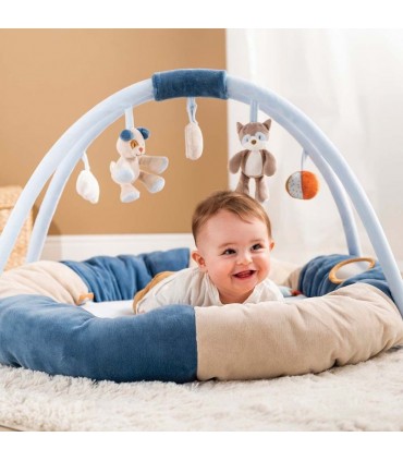 تشک بازی گرد راکون ناتو Nattou Stuffed playmat