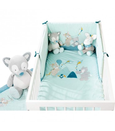 عروسک راکون بزرگ ناتو Nattou Cuddly 75cm Raccoon