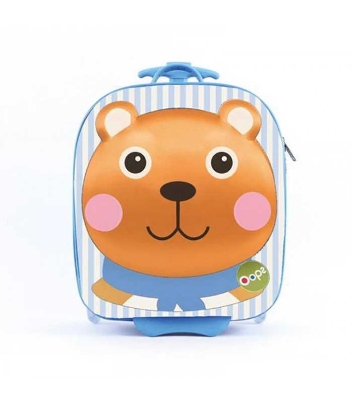 چمدان سفری بچگانه-ترولی طرح جدید خرس اوپس Oops Trolley-فروشگاه کودکو