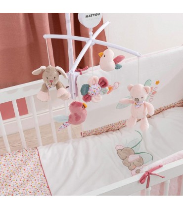 آویز تخت موزیکال کوآلا و سگ ناتو Nattou mobile