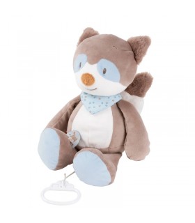 عروسک موزیکال راکون ناتو Nattou Musical Cuddies