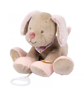 عروسک موزیکال سگ ناتو Nattou Musical Cuddies