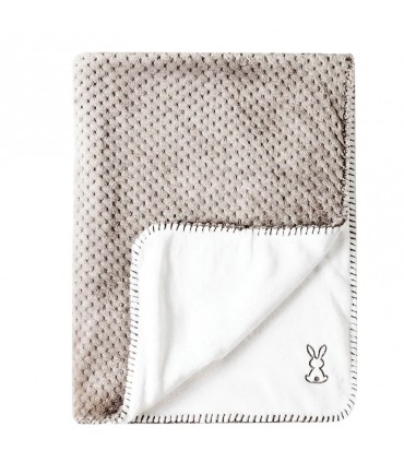 پتو خاکستری ناتو Nattou Baby Blanket