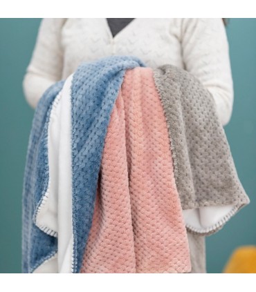 پتو آبی ناتو Nattou Baby Blanket