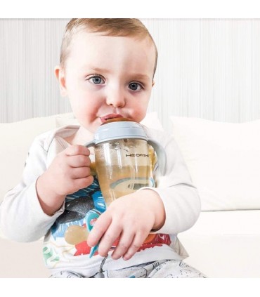 لیوان آبمیوه خوری 180 میل طوسی هی اور شی HeorShe