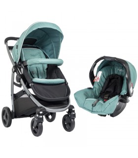 ست كالسكه كرير آبی گراکو مدل Graco Sky