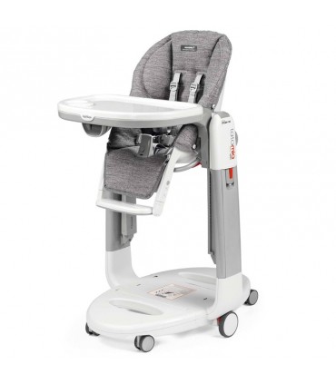 صندلی غذای پگ پرگو مدل Peg-Perego Tatamia Follow Me Wonder Grey