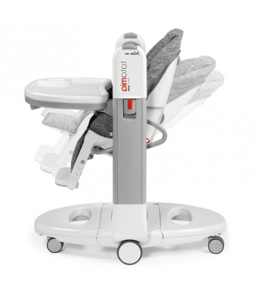 صندلی غذای پگ پرگو مدل Peg-Perego Tatamia Follow Me Wonder Grey