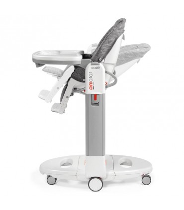 صندلی غذای پگ پرگو مدل Peg-Perego Tatamia Follow Me Wonder Grey