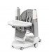 صندلی غذای پگ پرگو مدل Peg-Perego Tatamia Follow Me Wonder Grey