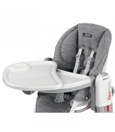 صندلی غذای پگ پرگو مدل Peg-Perego Tatamia Follow Me Wonder Grey