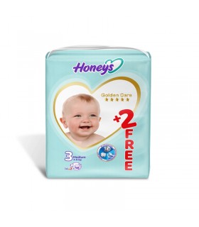 پوشک نوزاد سایز 3 هانیز (14 عدد) Honeys