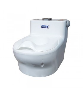 لگن آموزشی طرح توالت فرنگی سفید دودیه Dodie Potty