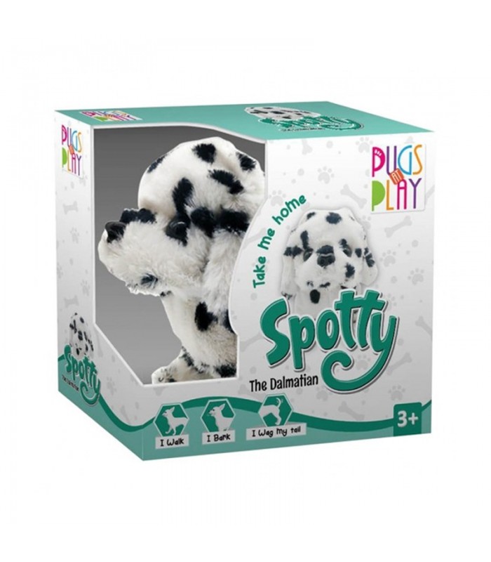 عروسک سگ خالخالی رباتیک Pugs at Play Spotty