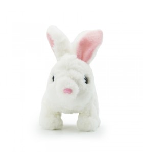 عروسک خرگوش سفید رباتیک Pugs at Play Fluffy