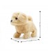 عروسک سگ سفید طلایی رباتیک Pugs at Play Goldie