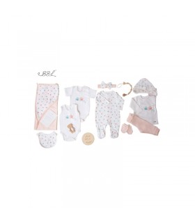 ست نوزادی 11 تکه بی بی ال طرح قلب BBL Heart