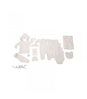 ست نوزادی 11 تکه بی بی ال طرح قلب BBL Heart