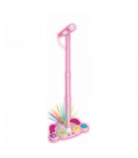 میکروفون پایه دار موزیکال صورتی وین فان