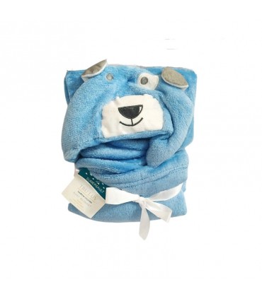 پتو نوزادی دورپیچ کارترز طرح خرس آبی