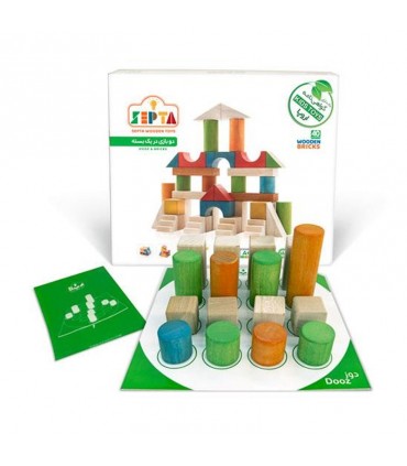 بلاک جعبه مقوایی با بازی دوز سپتا