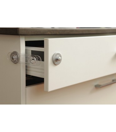 قفل نقره ای شفاف dreambaby