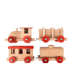 بازی چوبی قطار قرمز سپتا