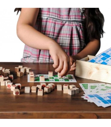 بازی دبرنا جعبه چوبی سپتا