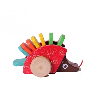 اسباب بازی چوبی جوجه تیغی بند دار پیکاردو