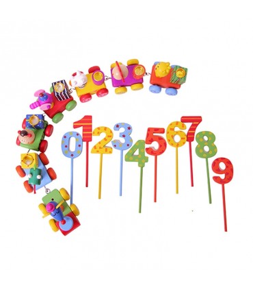 اسباب بازی چوبی قطار تولد پیکاردو