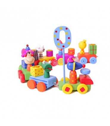 اسباب بازی چوبی قطار تولد پیکاردو