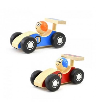 اسباب بازی چوبی ماشین مسابقه پیکاردو