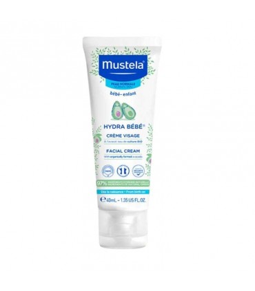 کرم هیدرا ب ب صورت موستلا Mustela Hydra Bebe Face & Hand Cream