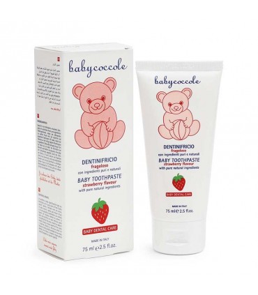 خمیر دندان بیبی کوکول با طعم توت فرنگی