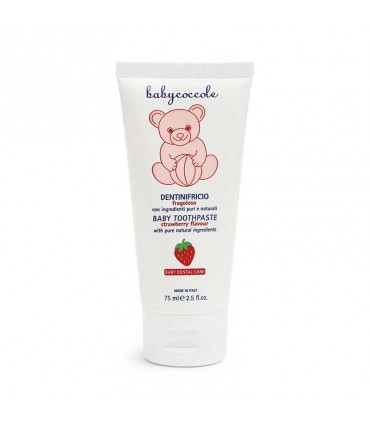 خمیر دندان بیبی کوکول با طعم توت فرنگی