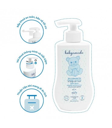 شامپو بدن و مرطوب کننده 250 میل بیبی کوکول