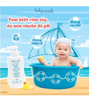 شامپو بدن و مرطوب کننده 250 میل بیبی کوکول