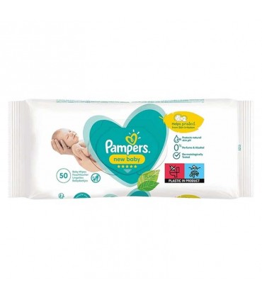 دستمال مرطوب دردار ضد حساسیت 50 عددی پمپرز