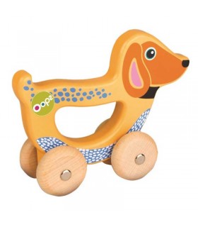 سگ چرخ دار چوبی اوپس